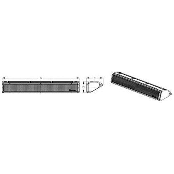 Sea-Dog 4053643 LED Undermount Light Bar, 10"